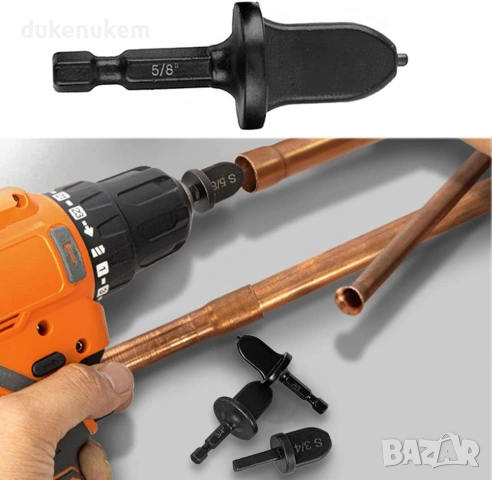 Комплект разширители за медни тръби – 4 броя (1/4"–3/4"), снимка 5 - Други инструменти - 53243124