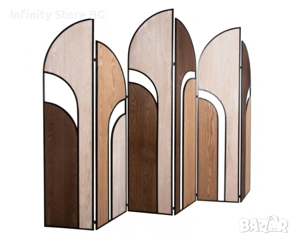 🌿 Параван Крупт – стил и функционалност в натурален цвят