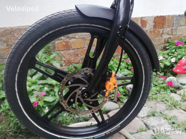 Електрически велосипед  WINORA  36V + ръчна газ., снимка 7 - Велосипеди - 51881921