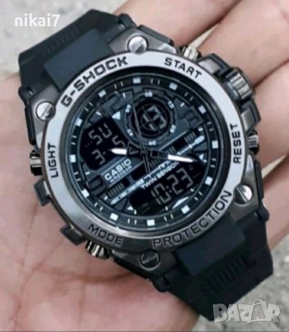 Мъжки часовник Casio G-Shock всичко му работи с метален корпус , снимка 5 - Мъжки - 27204541