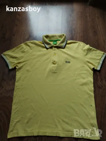 hugo boss green - страхотна мъжка тениска S, снимка 5 - Тениски - 50423446