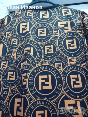 Оригинална тениска Fendi, снимка 2 - Тениски - 51651575