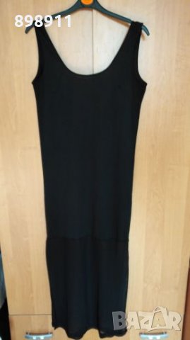 Черна рокля с тюл  RUT&CIRCLE, снимка 3 - Рокли - 26220704