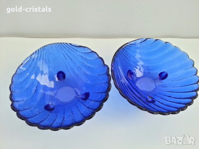  купички цветно кристално стъкло , снимка 5 - Антикварни и старинни предмети - 27481195