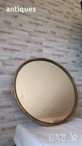 Огледало - месинг - Комбинат за приложни изкуства - София, снимка 2 - Антикварни и старинни предмети - 47361468