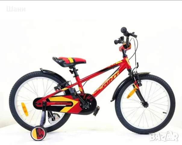 SPRINT Велосипед CASPER 20"M ALLOY RED/ORANGE

