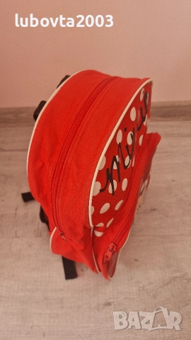 Disney Minnie Mouse Детска оригинална раница , снимка 3 - Раници - 52920809