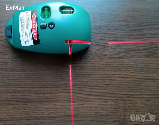 Лазерен нивелир за ъгъл 90 градуса - 20 метра, снимка 3 - Шублери - 43475376