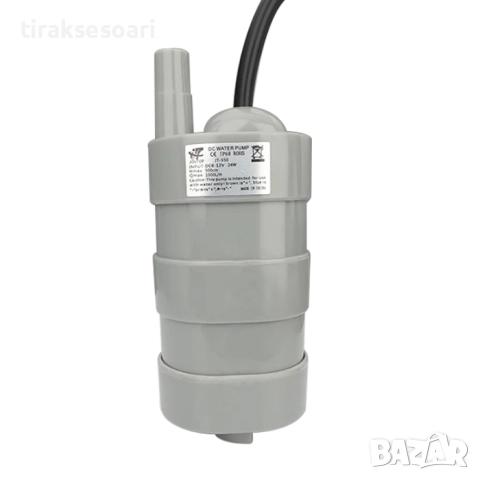 Потопяема помпа JT-550 12V 15 л мин компактна водна помпа за вода и резервоари, снимка 2 - Други инструменти - 52470236