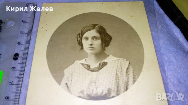 1914г. СТАРИННА ПОРТРЕТНА ХУДОЖЕСТВЕНА ФОТОГРАФИЯ СНИМКА КАРТИЧКА за СПОМЕН ЦАРСТВО БЪЛГАРИЯ 14424, снимка 6 - Колекции - 38642406