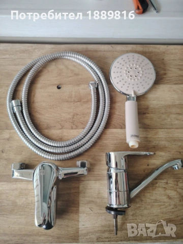 Смесител и душ батерия за баня , снимка 9 - ВИК - 53597418