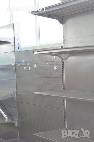 Метални стелажи за магазини, рафтове тип гондоли, хладилни витрини, ресторантско оборудване, снимка 18 - Стелажи и щандове - 11692108