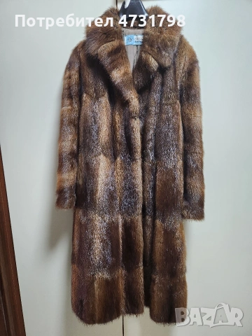 Палто от червена лисица