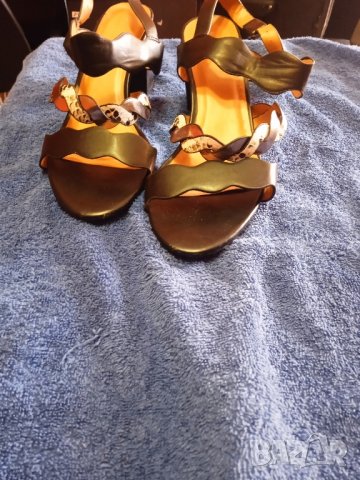дамски летни обувки на ток, снимка 4 - Дамски обувки на ток - 43670883