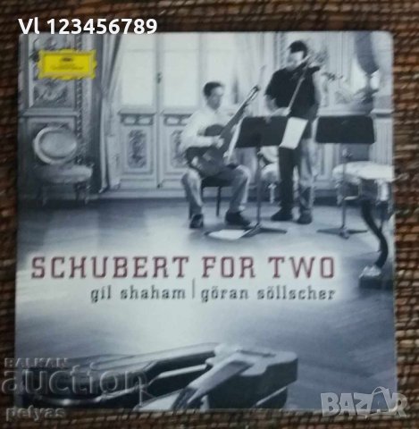 СД - Schubert for two/Gil Shaham* Goran Sollscher-CD