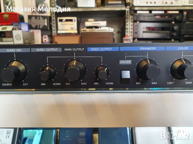Видео коректор /  Video Corrector JVC JX-C7 В отлично техническо и визуално състояние., снимка 4 - Ресийвъри, усилватели, смесителни пултове - 36603580