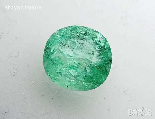 Параиба турмалин в екзотично синьо-зелено и тегло 2.96кт.! Сертифициран! Нов!, снимка 4 - Пръстени - 44663436