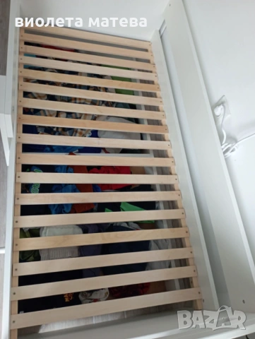 Детско легло с матрак и чекмеджета, снимка 3 - Бебешки легла и матраци - 53118685