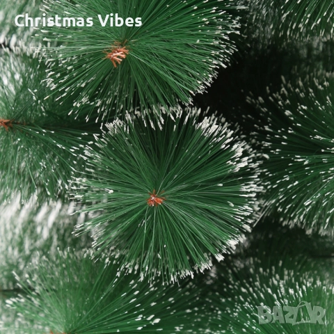 Гъста Коледна елха - заснежена, размери от 60см до 240см, снимка 3 - Други - 52112079