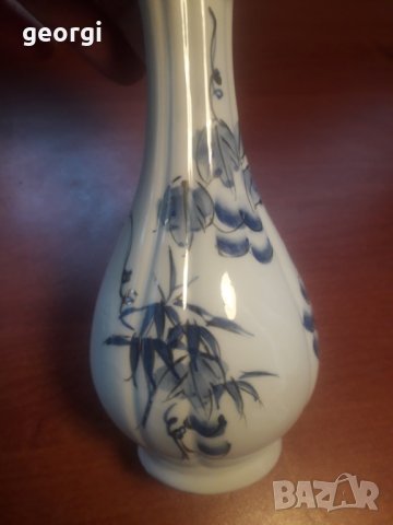 Порцеланова ваза, снимка 2 - Вази - 32564338