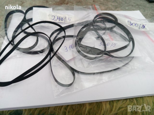 Ремък за грамофони UNITRA-  12лв, снимка 2 - Грамофони - 44070515