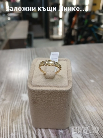 Нов Златен Пръстен 1.66гр., снимка 4 - Пръстени - 52710834