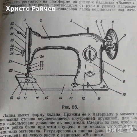 Инструкция за шевна машина, снимка 2 - Шевни машини - 51276317