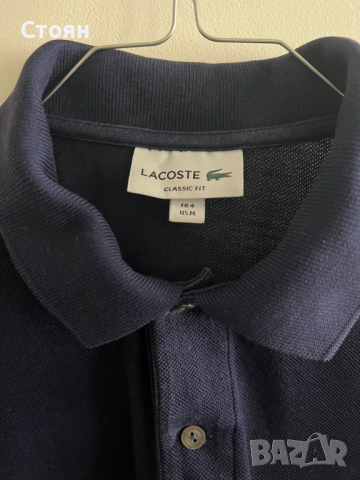 Мъжка поло риза Lacoste - оригинал, снимка 3 - Тениски - 44910022