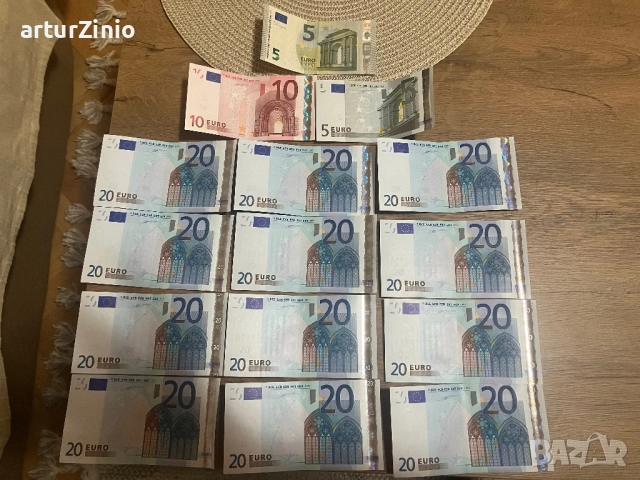 20 еврови банкноти UNC, снимка 2 - Колекции - 52281229