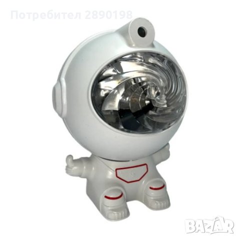 Нощна лампа прожектор Астронавт с дистанционно, с ефект "Звездно небе", снимка 2 - Детски нощни лампи - 43883264