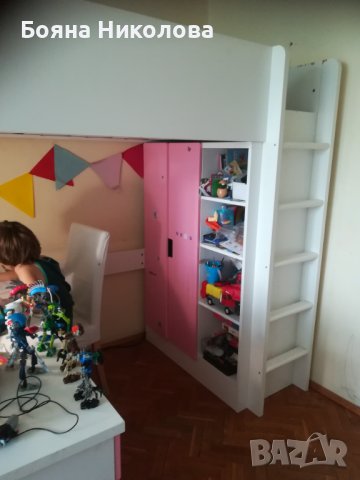 Легло надстройка, Стува, Икеа, снимка 2 - Мебели за детската стая - 40738316
