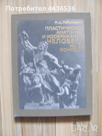 Книга Пластическая анатомия и изображения человека, 1985г., снимка 7 - Специализирана литература - 53255032