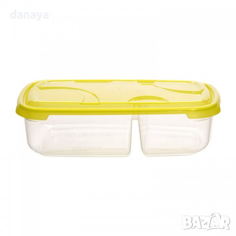 3146 Голяма кутия за храна с две отделения, 900 ml + 500 ml, снимка 3 - Кутии за храна - 38325326