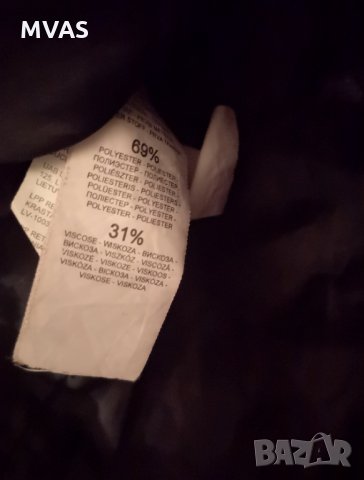 Рокля -45% Reserved XS 34 хастар черна сива, снимка 3 - Рокли - 32537617