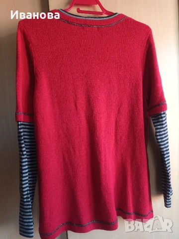 Дамска интересна блуза, снимка 2 - Блузи с дълъг ръкав и пуловери - 51978438