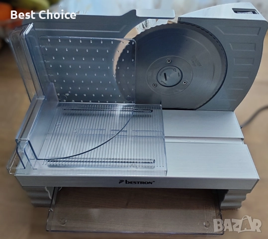 Електрическа резачка за храна Bestron AFS9018S - Колбасорезачка