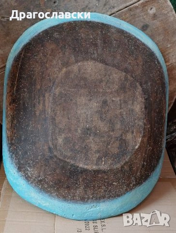 Битова декорация - стари дървени бъкел,копанка,корито,нощва, копаня нощви корита копанки, снимка 16 - Други ценни предмети - 31746679