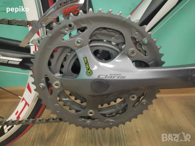 Продавам колела внос от Германия  алуминиев шосеен велосипед CHRISSON ROAD 28 цола, снимка 18 - Велосипеди - 47359389