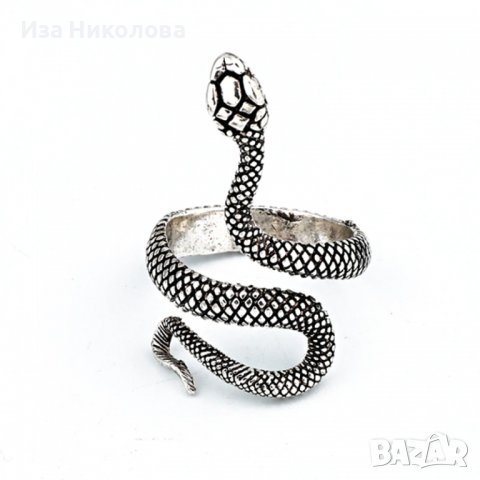 Пръстен змия, снимка 4 - Пръстени - 39446641