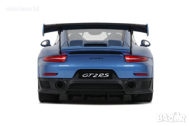 PORSCHE 911 991.2 GT2 RS 2021 - мащаб 1:18 на GT SPIRIT моделът е нов в кутия, снимка 5 - Колекции - 43757262