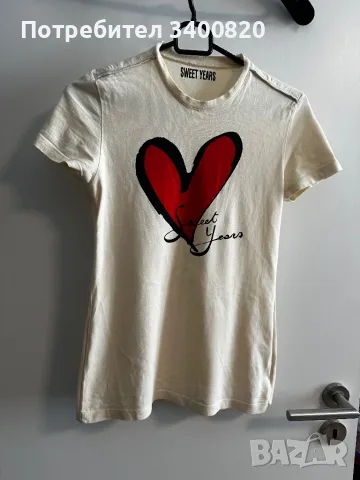 Тениска със сърце 