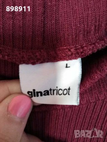 Рокля рипс в бордо, снимка 5 - Рокли - 27941757