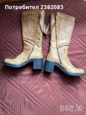 Дамски ботуши естествена кожа , снимка 6 - Дамски ботуши - 48306718