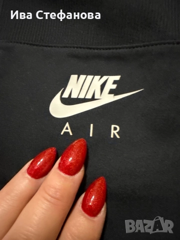 Нова оригинална маркови черна еластична блуза Nike nike Найк , снимка 4 - Спортни екипи - 52540361