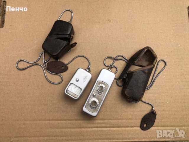 стар фотоапарат и светломер "MINOX WETZLAR" - 1940/53г. - MADE IN GERMANY - МИНИ