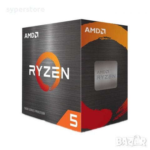 Процесор за компютър, CPU AMD Ryzen 5 5600X 6C, 12T, 3.7, 35MB, AM4, Box, SS300221