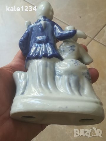 Порцеланова статуетка. Фигура. Ръчно изработена. Сувенир. Порцелан. Vintage. Hand made. Ретро., снимка 14 - Антикварни и старинни предмети - 33670750