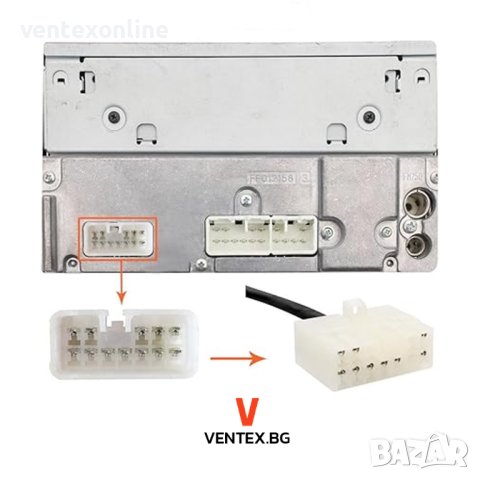 WEFA Дигитален чейнджър за Toyota от 1994 до 2005 + Bluetooth USB AUX, снимка 3 - Аксесоари и консумативи - 43800555