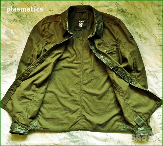 маркова риза от плат и кожа, снимка 4 - Ризи - 52144112