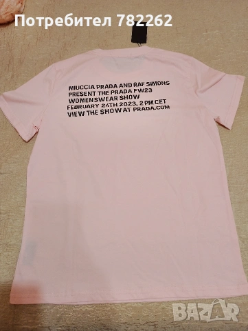 Дамска тениска Prada, снимка 4 - Тениски - 53036073